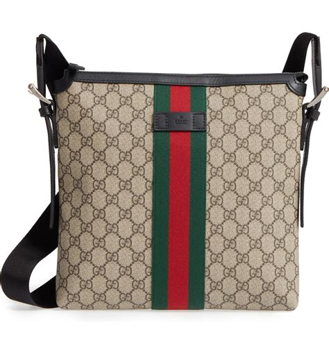 gucci linea gg supreme|gucci gg supreme shoulder bag.